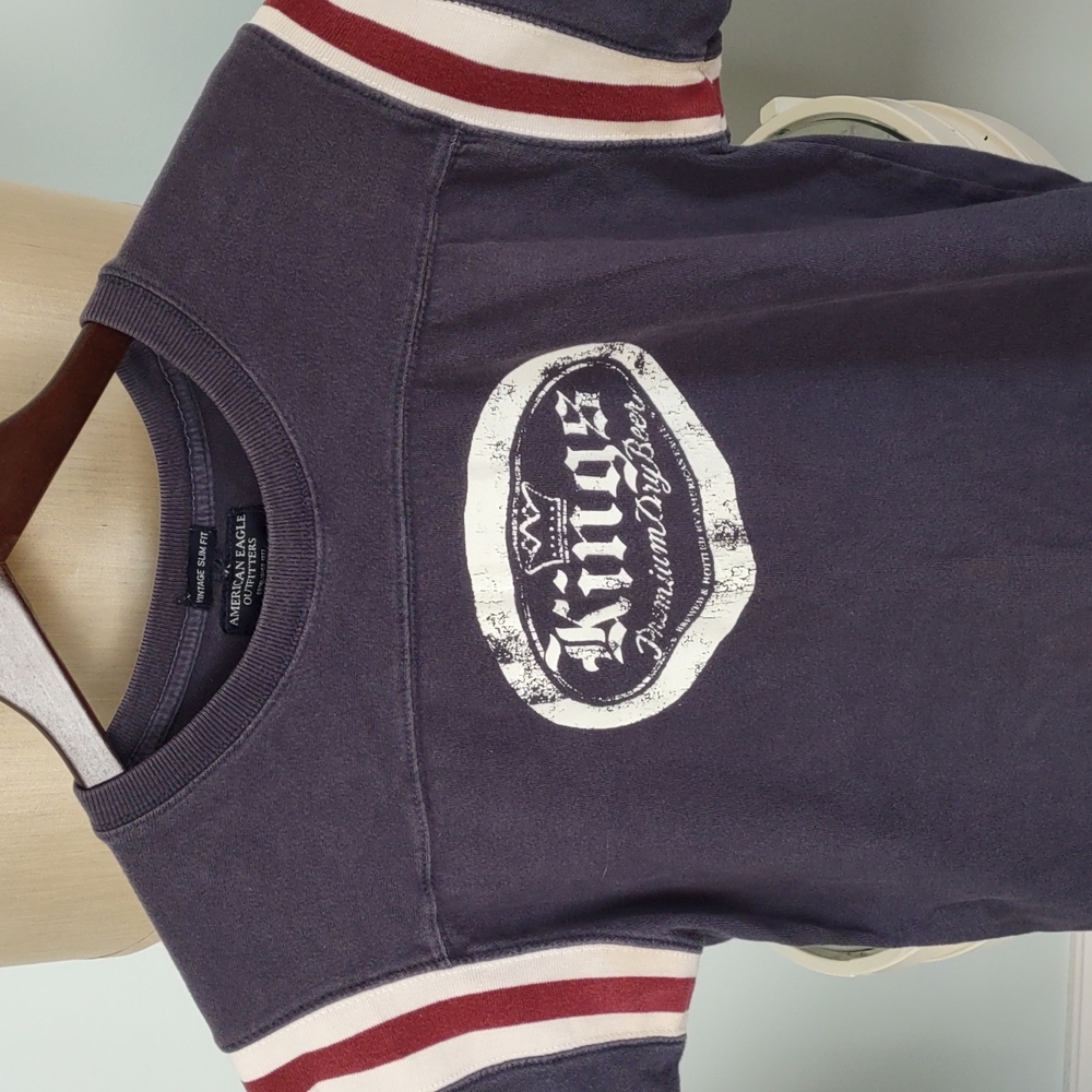 American Eagle Vintage Slim Fit Medium Shirt With Logo